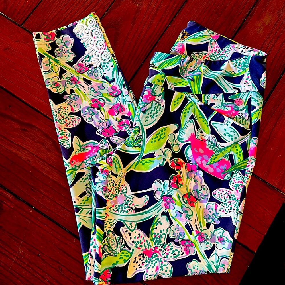 Women’s Lilly Pulitzer UPF 50+ Luxletic 28" Corso Pant size 10